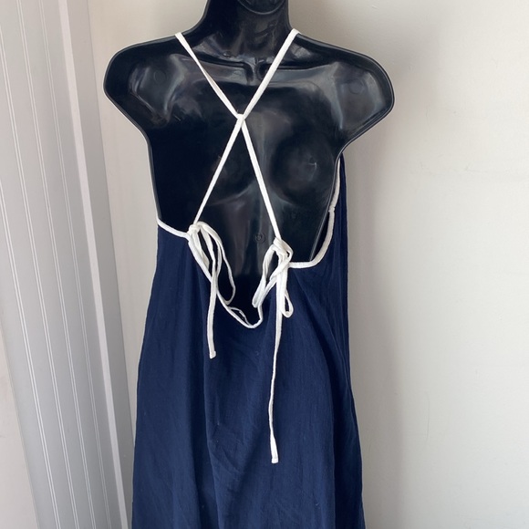 THE LADY & THE SAILOR
MILA DRESS IN navy gauze - Picture 6 of 8